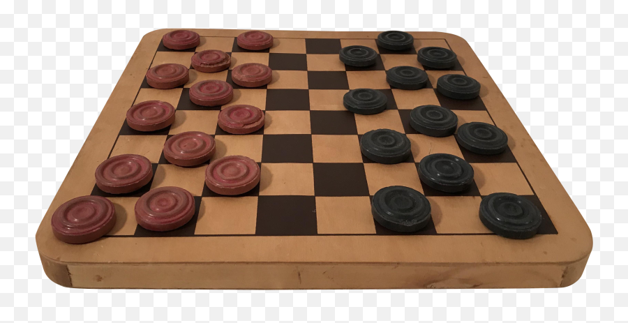 Checkered Drawing Checkers Board - Chessboard Emoji,Checkers Emoji