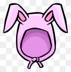 32301 Pink Free Clipart - Bad Bunny Png Logo Emoji