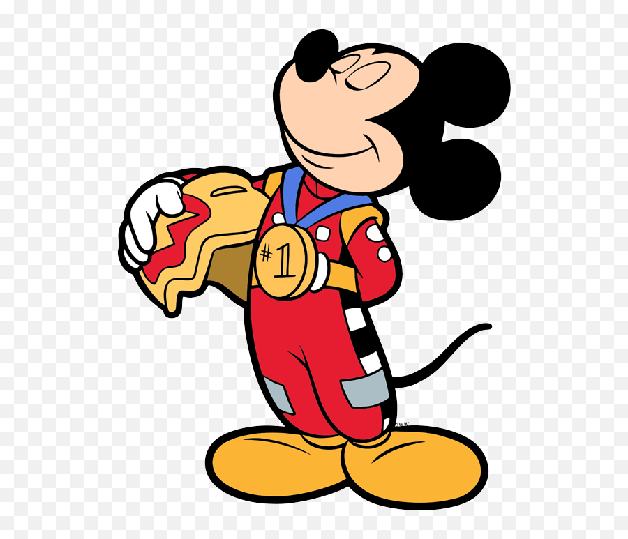 Mickey Mouse Wearing Gold Medal - Disney Color And Play Mickey Emoji,Gold Medal Emoji