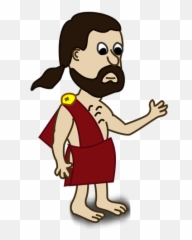 Ancient Greek Person Cartoon Emoji