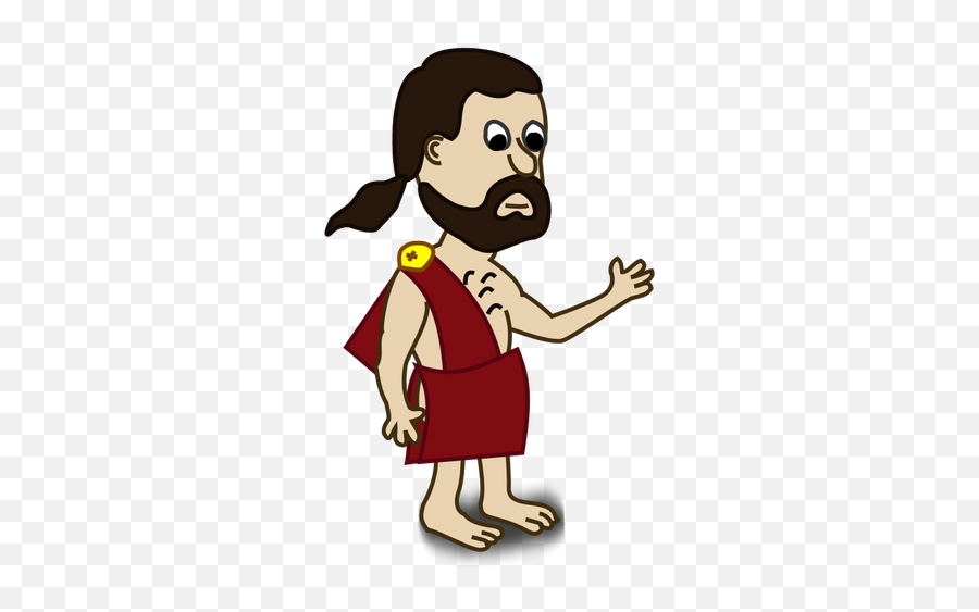 Ancient Greek Person Cartoon Emoji,Emoji Meh
