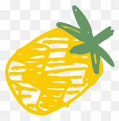 Sketched Pineapple - Emoji