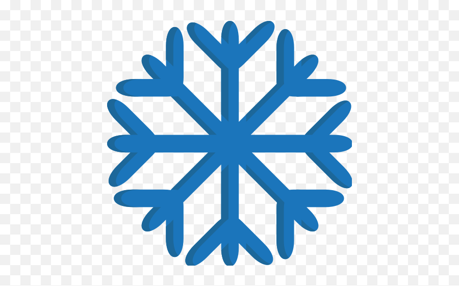 Emojione1 2744 - Simple Snowflake Silhouette Emoji,Emoji Windows 10