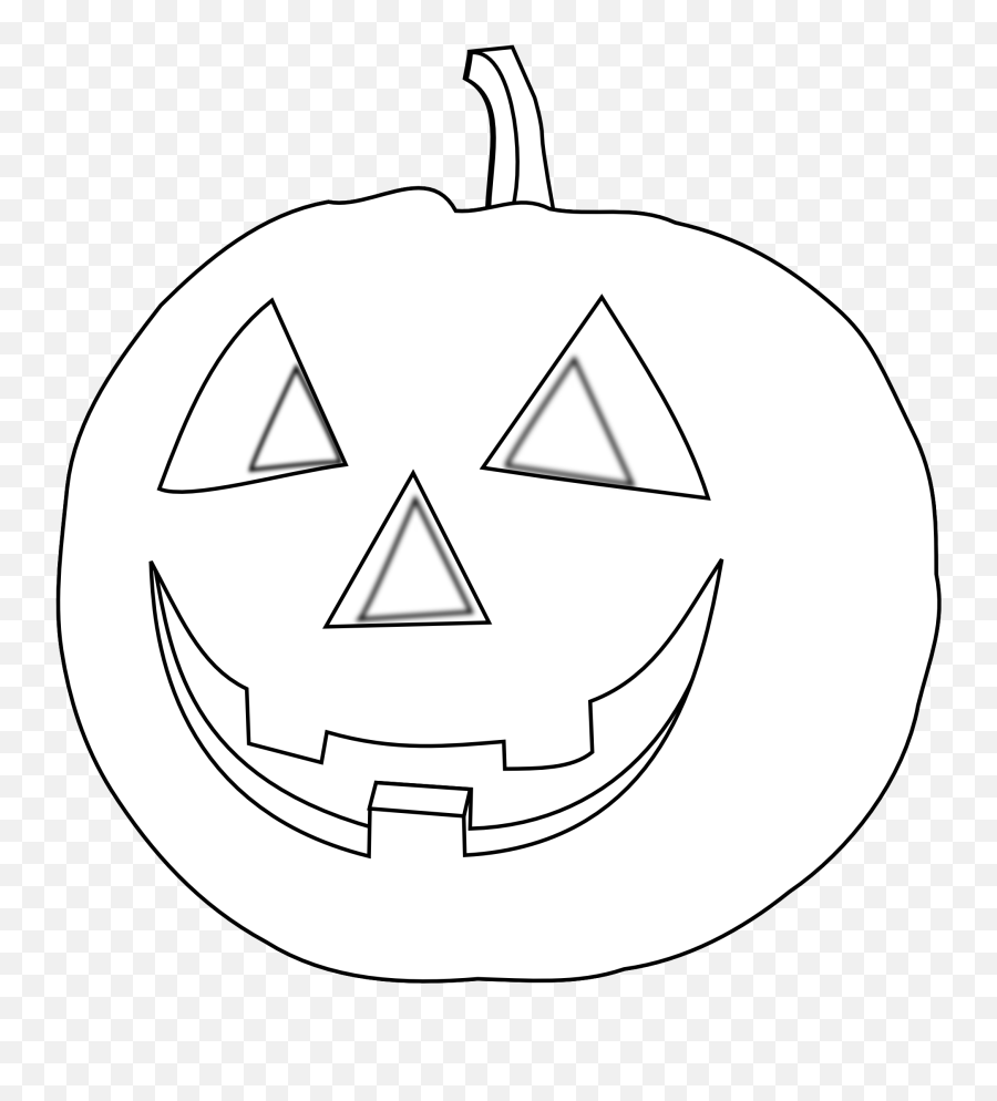 Pumpkin Clipart Apple - Halloween Pumpkin Clipart Black And White Emoji,Pumpkin Emoji Png