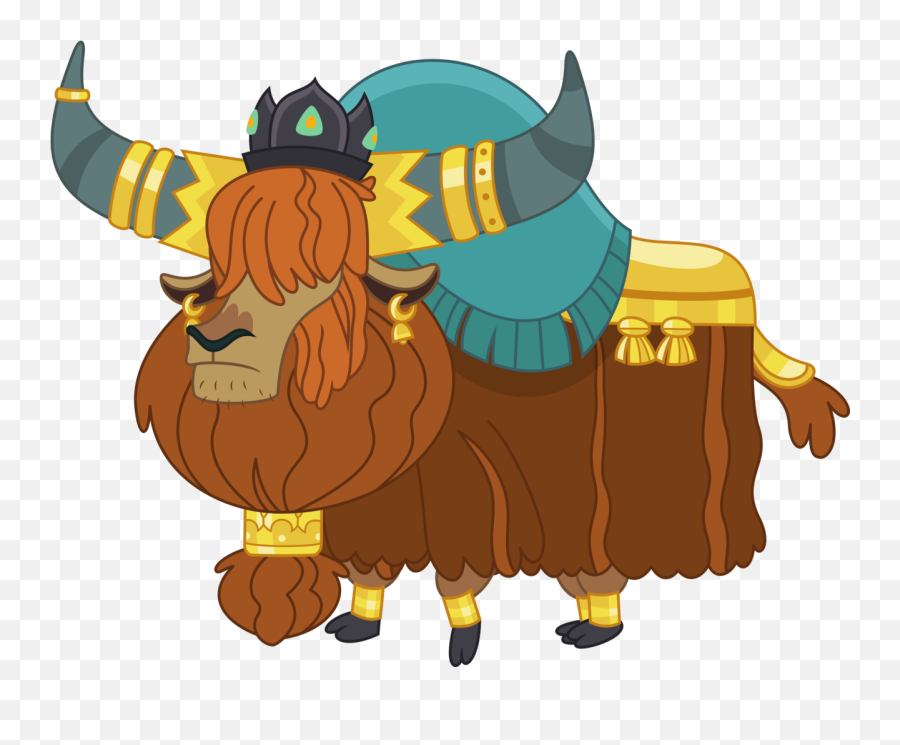 Yak Transparent Png Clipart Free - Prince Rutherford Mlp Yaks Emoji,Yak Emoji