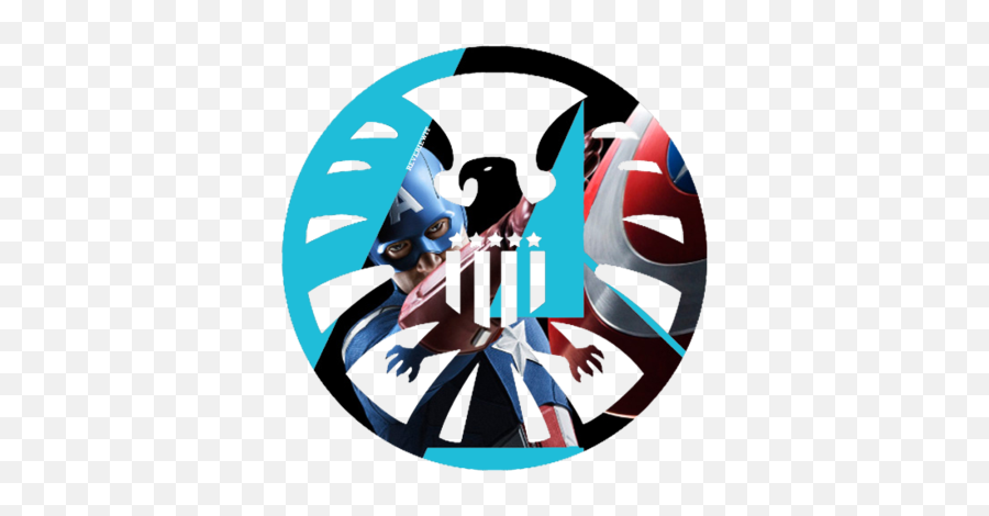 S - Shield Logo Logo Captain America Emoji,Captain America Shield Emoji