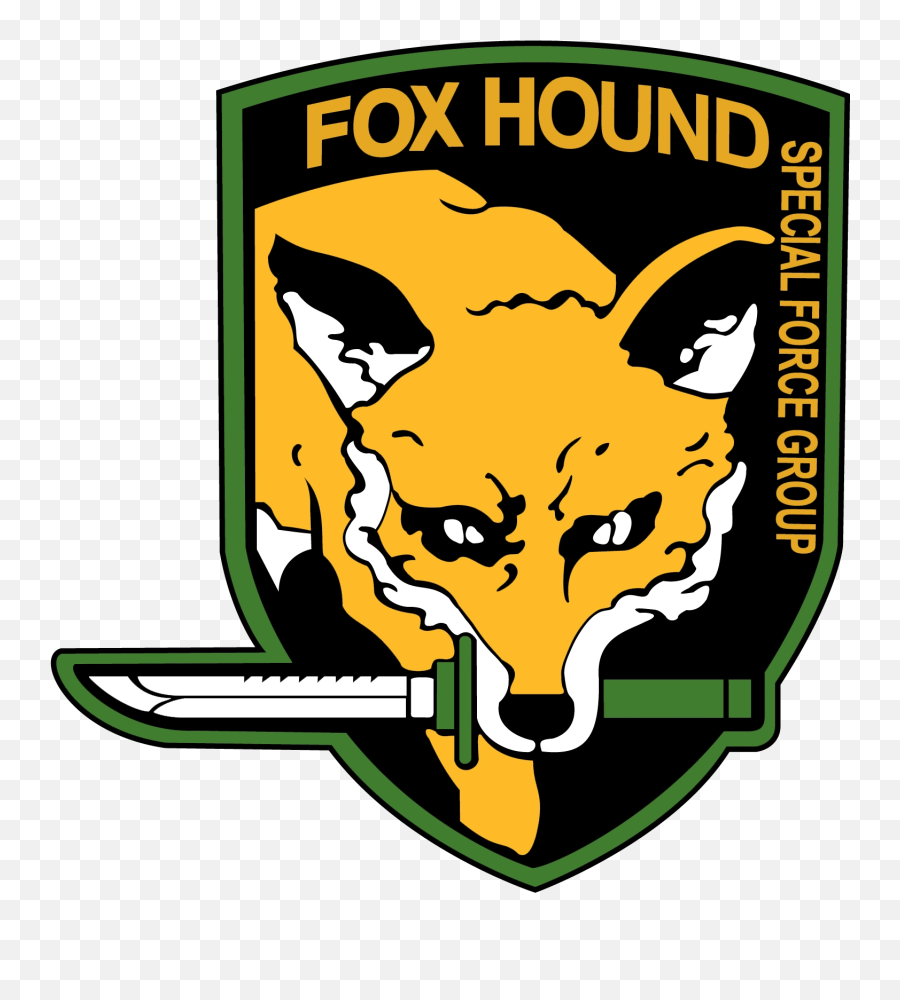 Foxhound - Fox Hound Emoji,Metal Gear Emoji