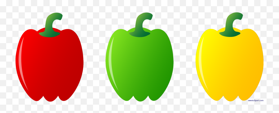 Library Of Jpg Royalty Free Library Bell Peppers Png Files - Yellow Pepper Clipart Png Emoji,Red Pepper Emoji