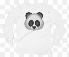 Emoji Long Sleeve T - Panda,Jersey Emoji