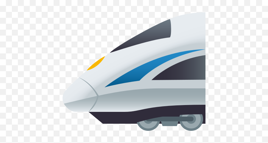 Emoji High Speed Train To Copy - Vertical,Plane Emoji