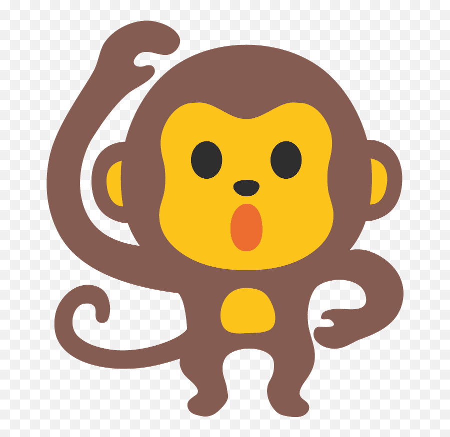 Monkey Emoji Clipart - Monkey Emoji,Gorilla Emoji