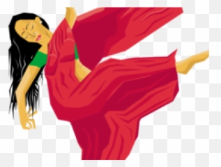 Dancing Clipart Indian Dance - Lady Gif Emoji