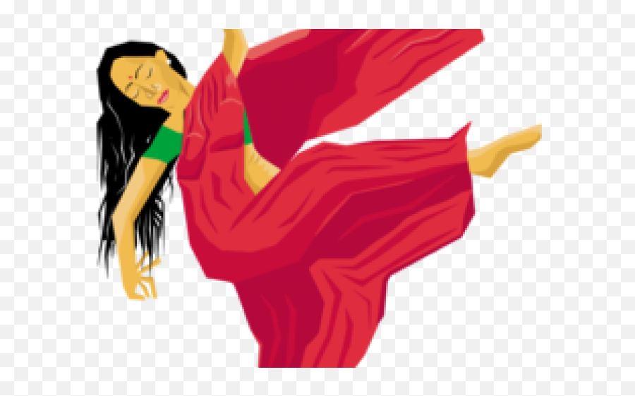 Dancing Clipart Indian Dance - Indian Lady Dancing Clipart Indian Dance Clipart Gif Emoji,Dancing Lady Emoji