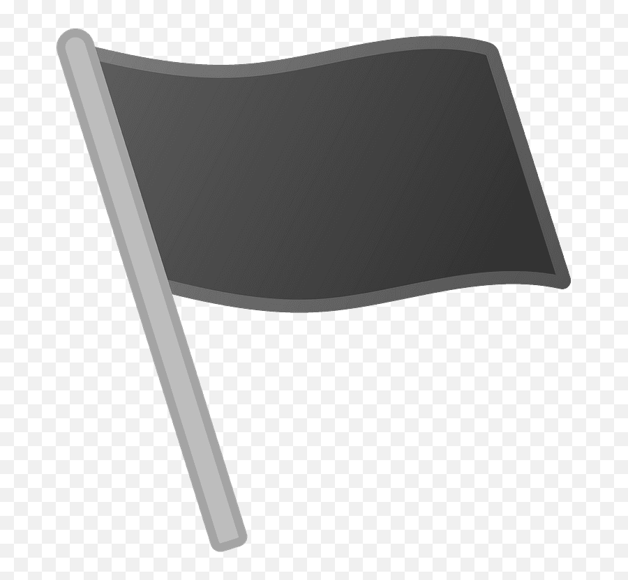 Black Flag Emoji Clipart - Horizontal,Pirate Flag Emoji