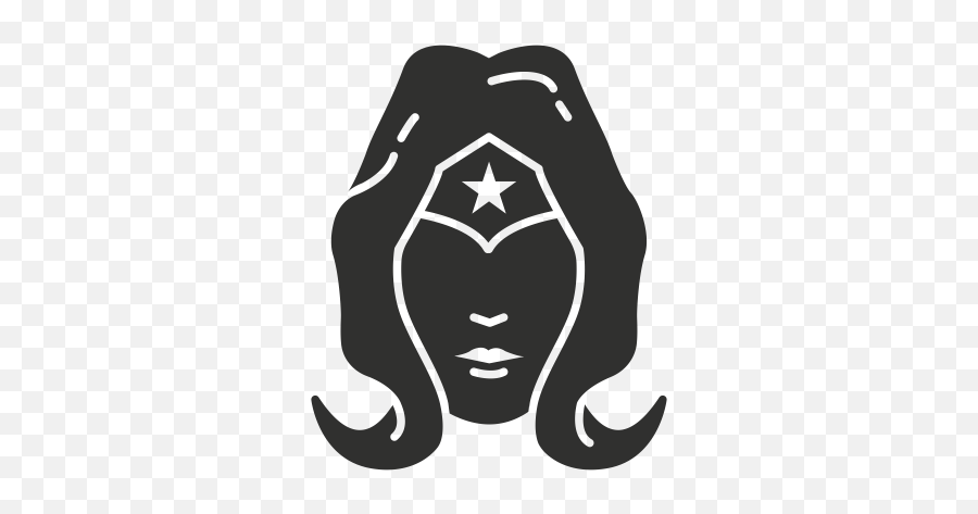 Female Superhero Girl Something Justice League Wonder - Wonder Women Logo Icon Png Emoji,Wonder Woman Emoticon