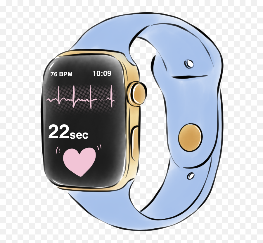 Applewatch Watch Pulse Sticker By Stacey4790 - Watch Strap Emoji,Medic Emoji