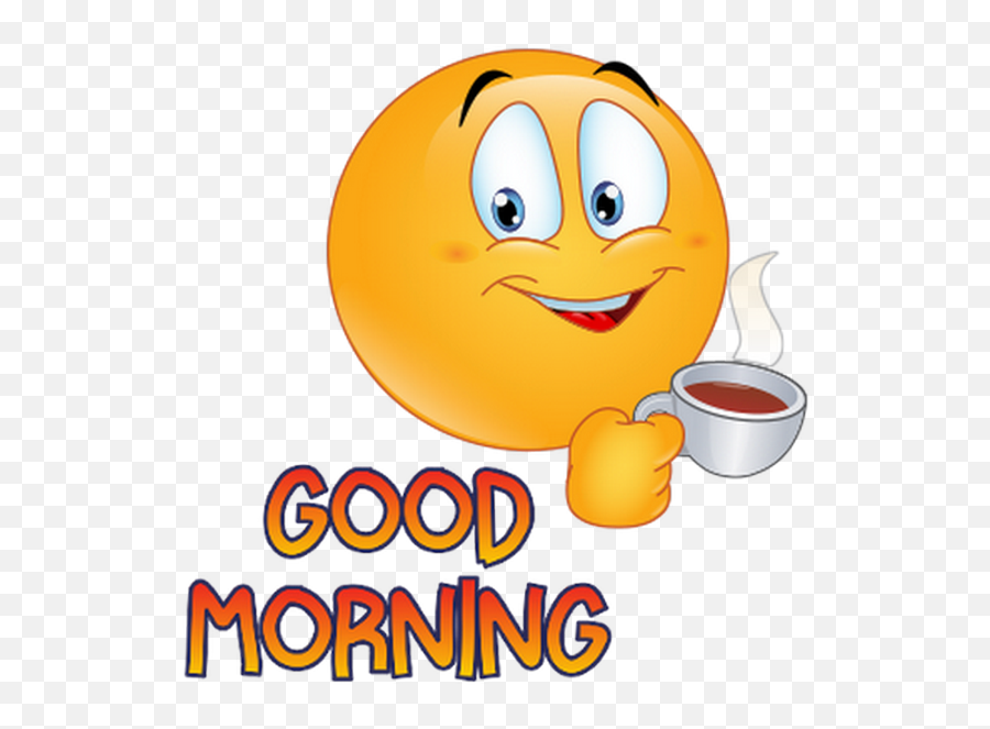 Emoji World Good Morning - Good Morning Smiley Clipart,Good Morning Emoji