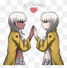 Sjw Art And Extremes - Race Is A Social Construct Danganronpa Emoji,Coochie Emoji