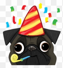 Pug Transparent Png Image - Emoji