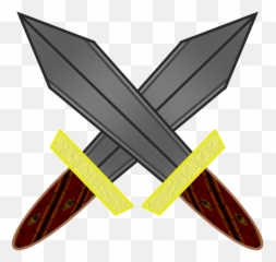 Swords Weapon Medieval Knight - Cartoon Emoji