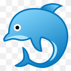 Dolphin Emoji Meaning With Pictures - Emoji Delfin,Shark Emoji