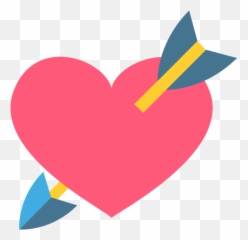 Emojione 1f498 - Heart With Down Arrow Emoji Meaning,Love Emoji Meme