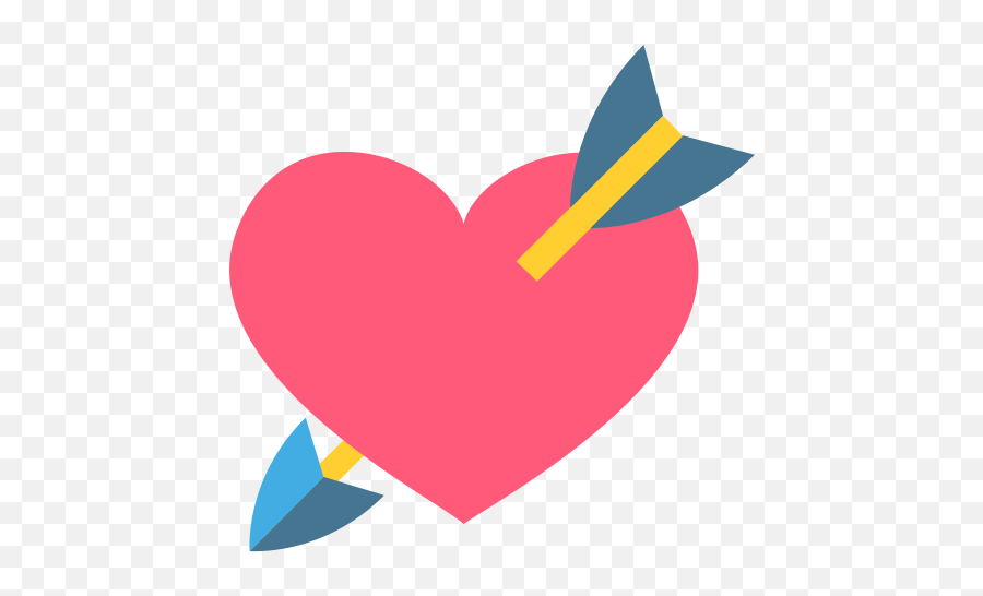 Emojione 1f498 - Heart With Down Arrow Emoji Meaning,Love Emoji Meme
