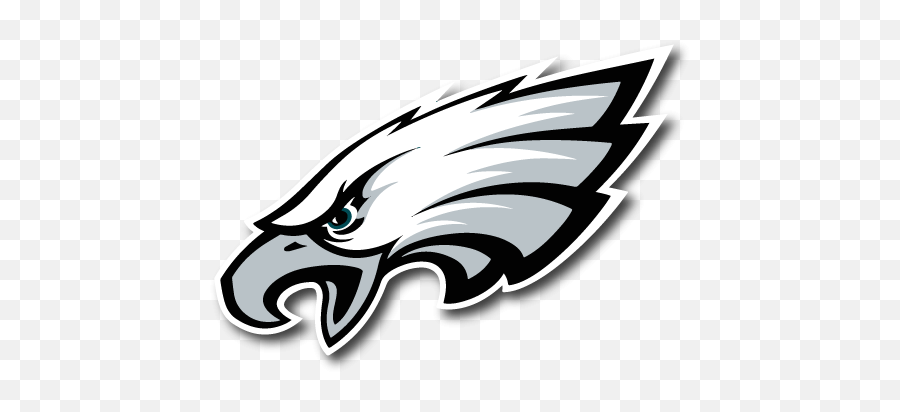 Philadelphia Eagles Nfl Atlanta Falcons Dallas Cowboys - Philadelphia Eagles Logo Without Background Emoji,Eagles Emoji