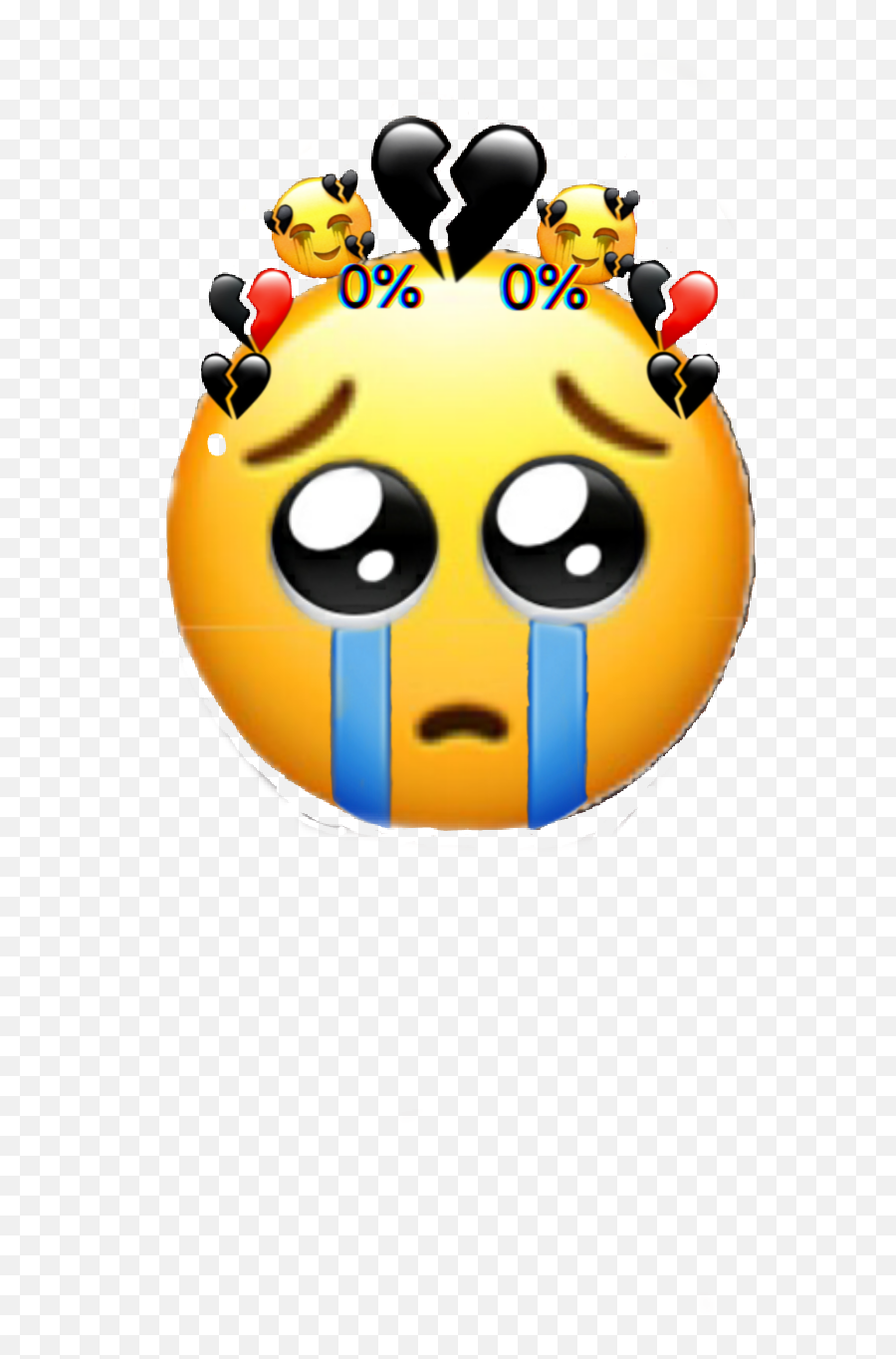 Popular And Trending Llorando Stickers On Picsart - Cute Sad Cries Emoji,Emoji Llorando