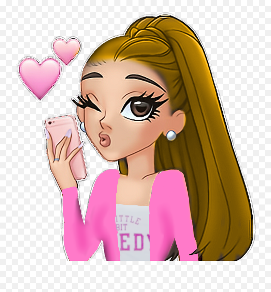 Arimoji Arianagrande Reginageorge Meangirls Thankunext - Cute Cartoon Ariana Grande Emoji,Ariana Grande Emoji