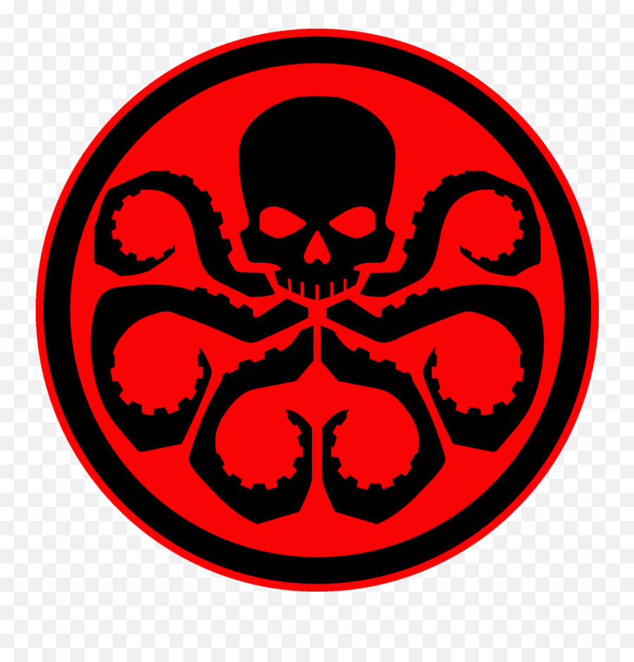 Hail Hydra Doing Neuroscience Without A Brain Desenhos - Captain America Red Skull Logo Emoji,Tinfoil Hat Emoji