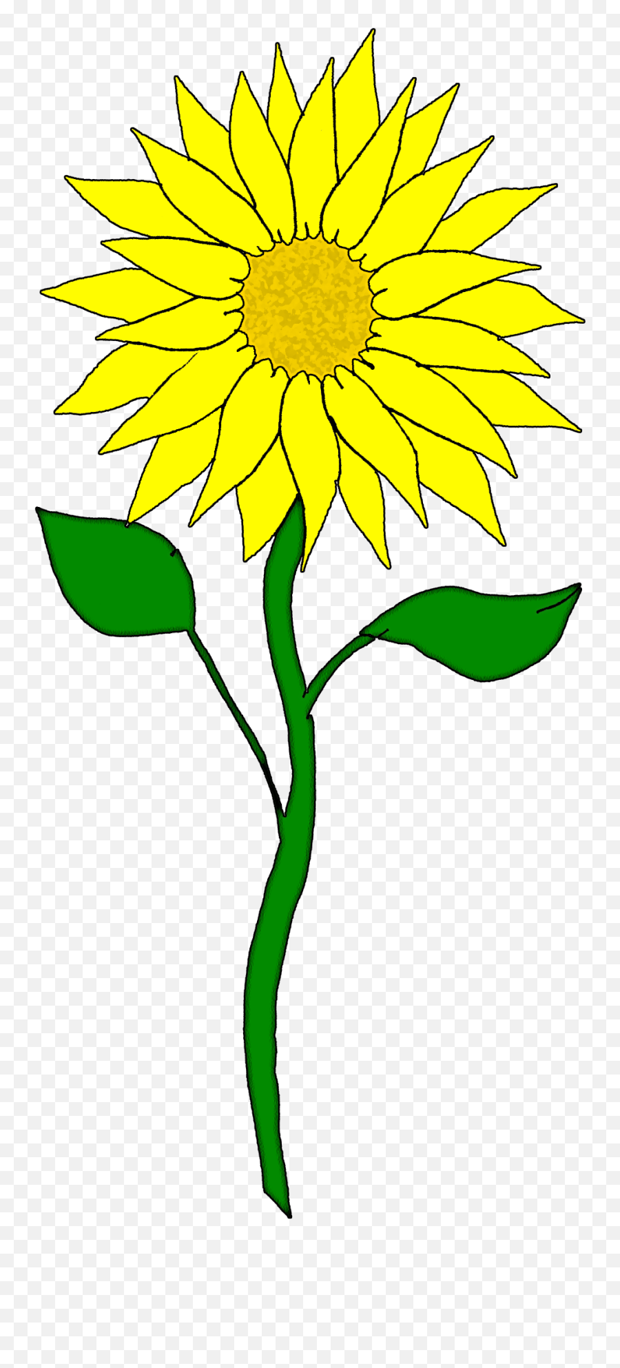 Sunflower Clip Art Free Clipart Images - Sunflower Clipart Emoji,Sunflower Emoji Png
