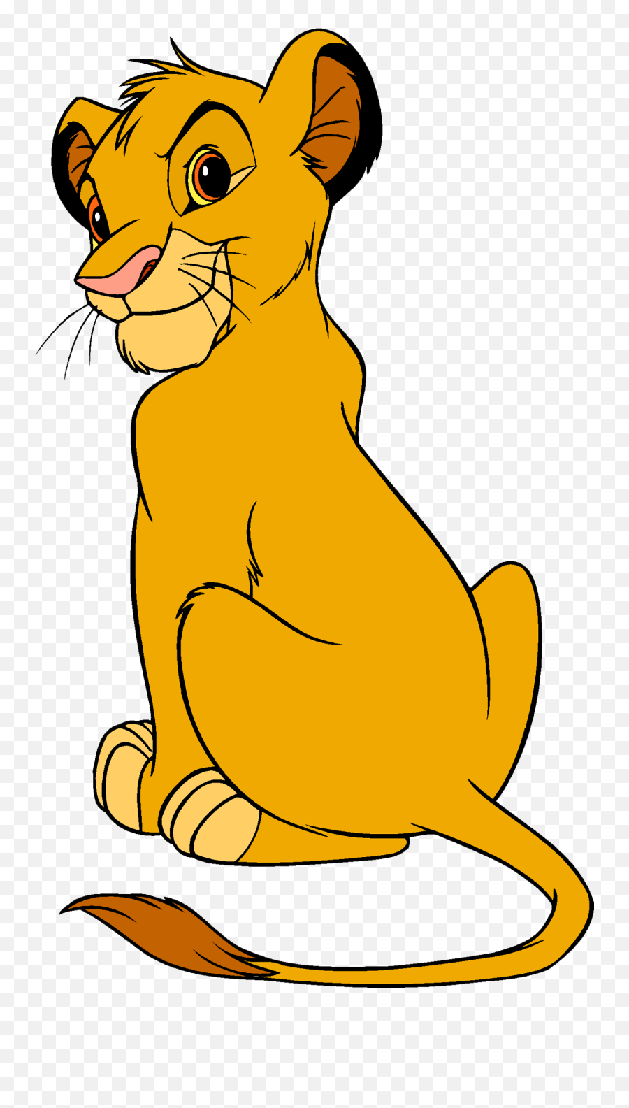 Lion King Png Image - Simba Cartoon Lion King Emoji,Lion King Emoji