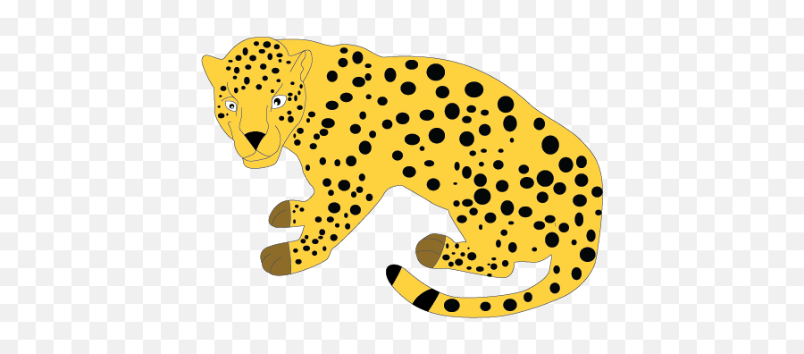 Leopard Clipart Png - Jantar Mantar Jaipur Emoji,Leopard Emoji