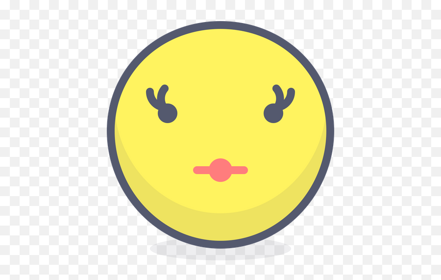 Female Emoji Icon Of Colored Outline Style - Available In,Sex Face Emoji