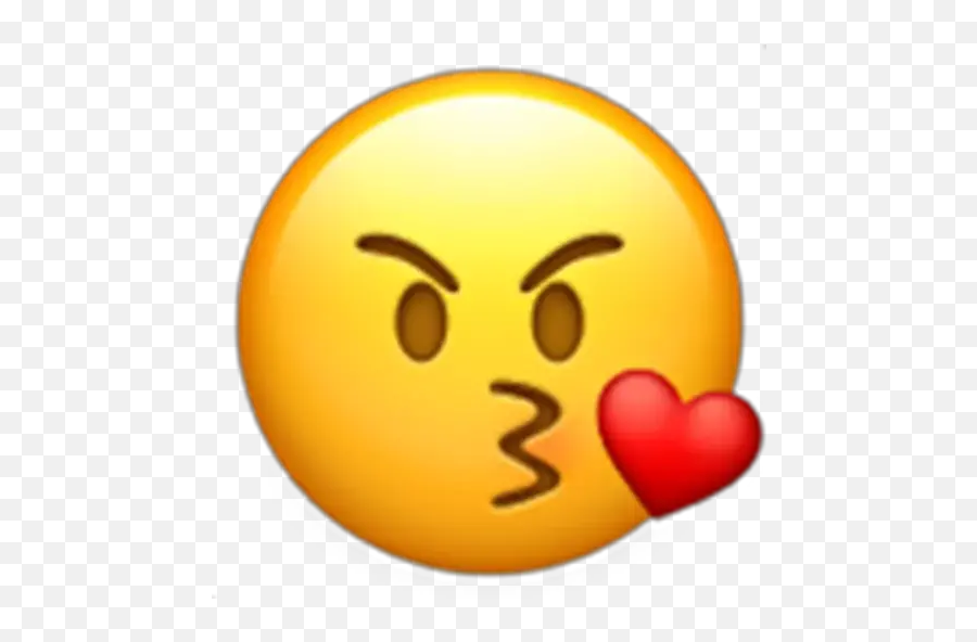 Emojis Stickers For Whatsapp - Angry Kiss Emoji,Emoji Detective
