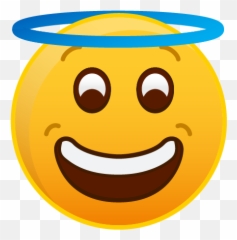 Download Hd Angel Emoji - Smiley