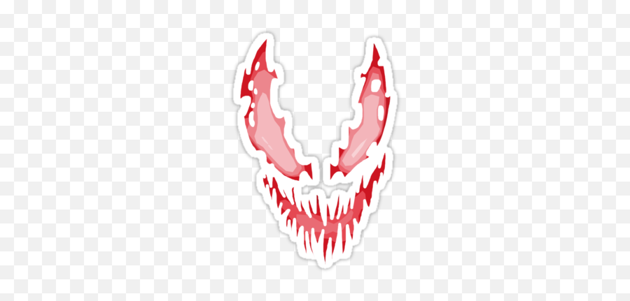 Face Of Evil Sticker Carnage Spider Man Marvel Disney - Carnage Stickers Emoji,Venom Emoji