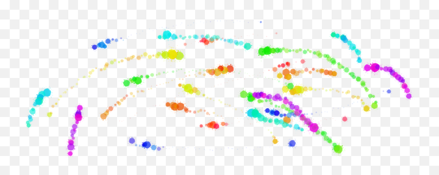 Paintball Paintsplatter Rainbow Swirl - Circle Emoji,Paintball Emoji