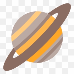 Saturn Planet Icon - Saturn Planet Icon Png Emoji,Planets Emoji