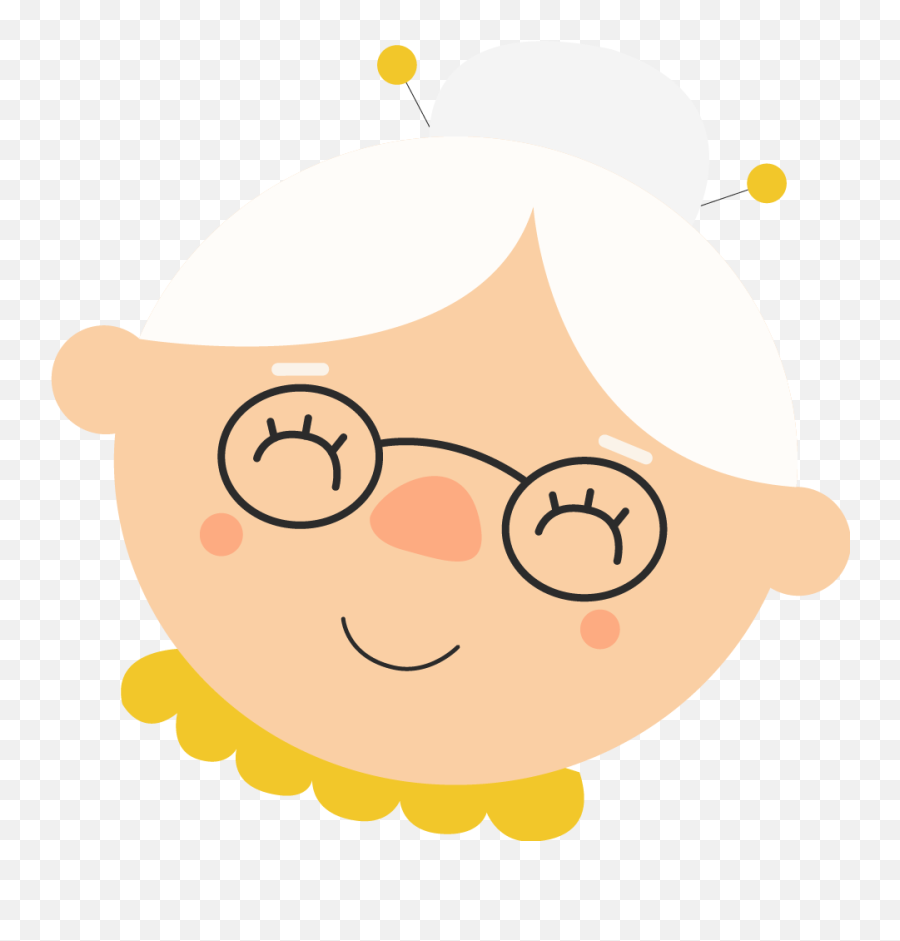 Old Grandmother Granma Abuela Abuelita - Stickers De Abuelitos Emoji,Emoji Grandmother