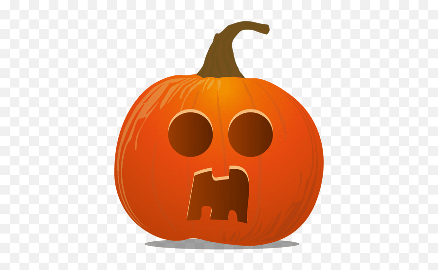 Surprise Pumpkin Emoticon - Pumpkin Emoji,Surprise Emoticon