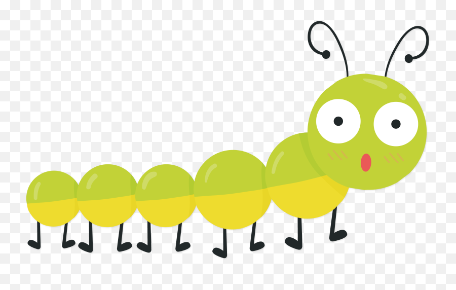 Caterpillar To Butterfly Png U0026 Free Caterpillar To Butterfly - Transparent Cute Caterpillar Cartoon Emoji,Caterpillar Emoji