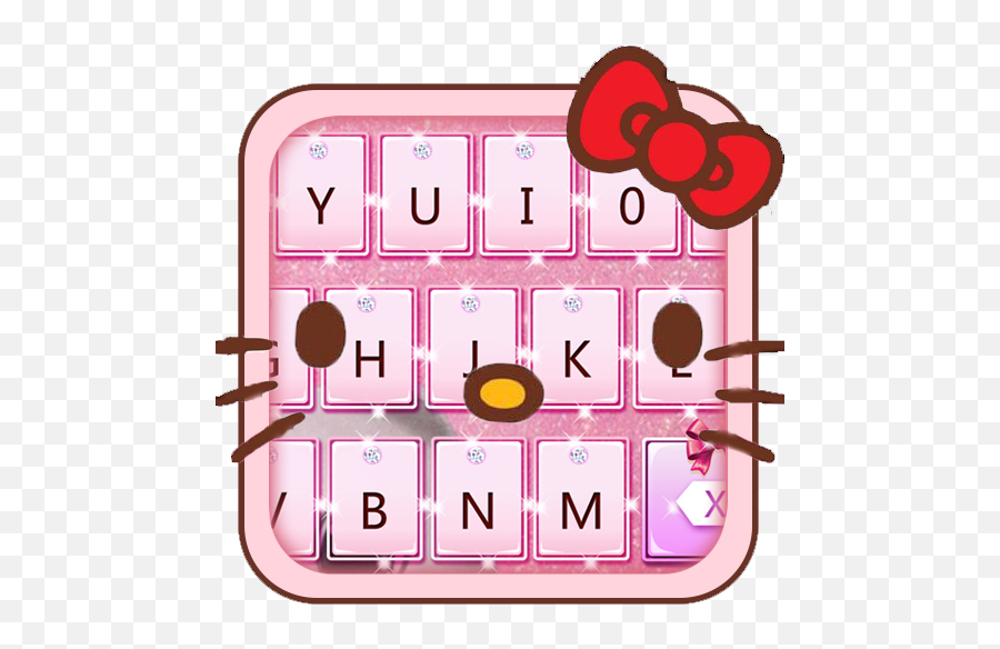 Lovely Cute Pink Cat Keyboard - Apps On Google Play Dot Emoji,Pretty Emoji