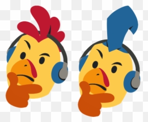 Crashbandicoottwitter - Happy Emoji,Kirby Thinking Emoji