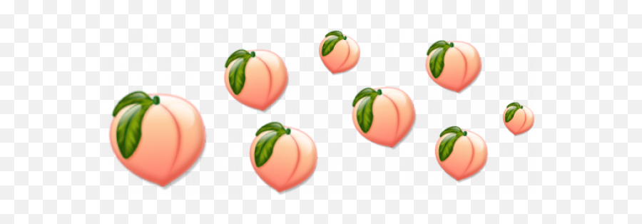 Emoji Peach Png Transparent Images - Emoji Border Transparent Aesthetic,Peach Emoji Vector
