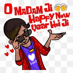 Happy New Stickers 2019 For WAStickerApps on Google Play - Language Emoji