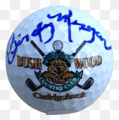 Cindy Morgan Lacey Underall Signed Caddyshack Golf Ball - Caddyshack Emoji,Emoji Golf Balls