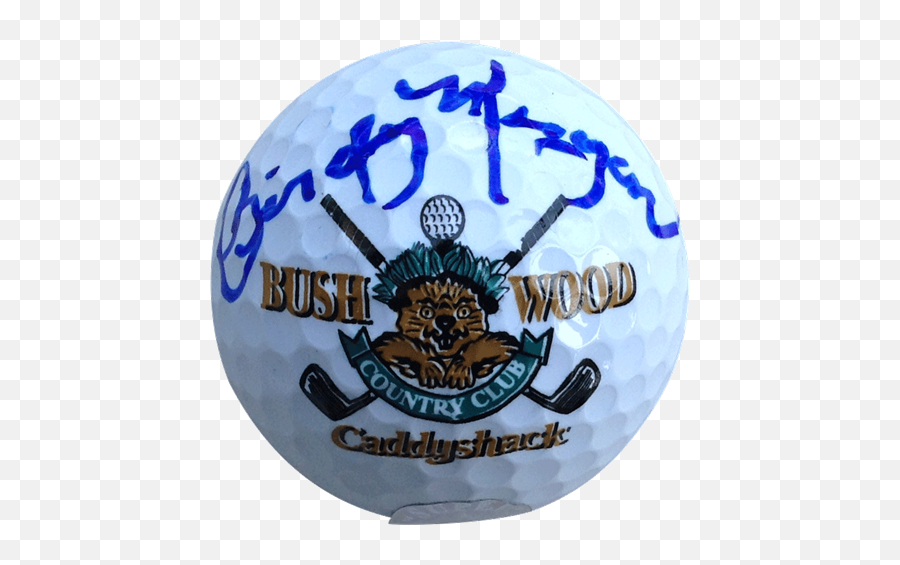 Cindy Morgan Lacey Underall Signed Caddyshack Golf Ball - Caddyshack Emoji,Emoji Golf Balls