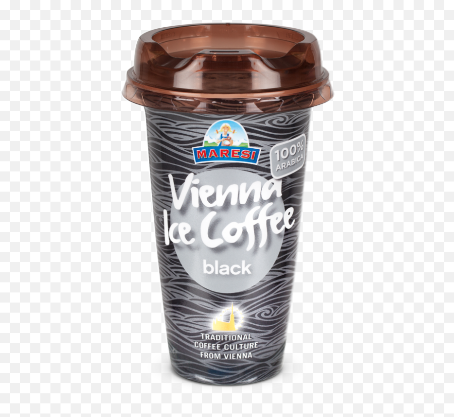 Vienna Ice Coffee Black 230ml - Maresi Vienna Ice Coffee Cup Emoji,Iced Coffee Emoji